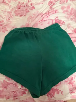 Aviator nation sweat shorts Kelly green thumbnail 4