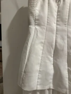 AMANDA UPRICHARD Christy Maxi Dress in Ivory Size Small thumbnail 10