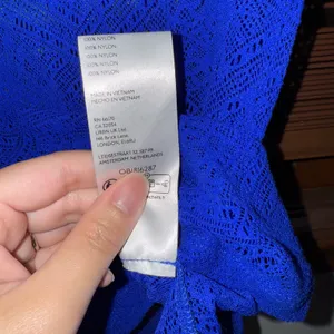 NWT $68 By Sapphire Pullover Sheer Lace Turtleneck XS thumbnail 8