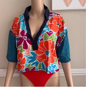 Free people costal top size small nwt thumbnail 2