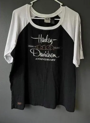 Harley Davidson 110th Anniversary Classic Tee thumbnail 1