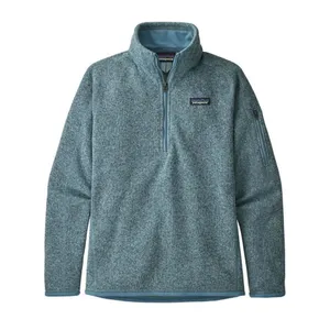 ✨Patagonia Women's Better Sz Medium Sweater 1/4 Zip Fleece Berlin Blue✨ thumbnail 6