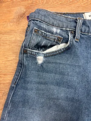 Reformation Jean shorts high rise 27 thumbnail 3
