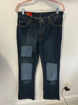 X2 Denim Patchwork Jacket Jeans Set Size undefined thumbnail 4
