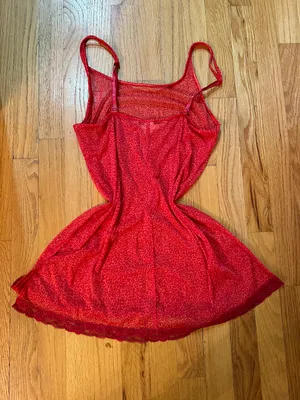 victoria’s secret mesh slip dress thumbnail 3