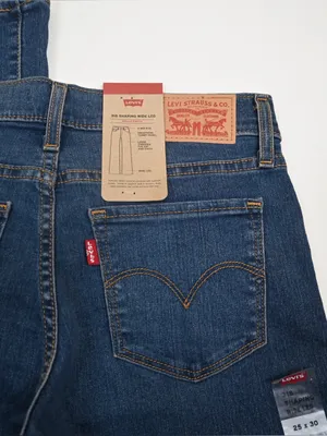 Levi's Women's 318 Shaping Wide Leg Jean NEW 25X30 thumbnail 7
