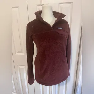Patagonia Retool T-Snap Pullover Burgundy Extra Small thumbnail 2