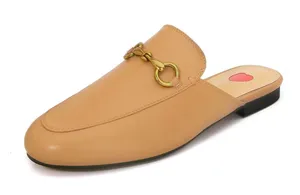Mules for Women Slip On Backless Loafers Flats for Work and Casual thumbnail 1
