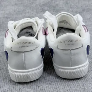 Kurt Geiger London Size 36/5 Lane Love White Multicolor Puffy Hearts Sneakers thumbnail 5