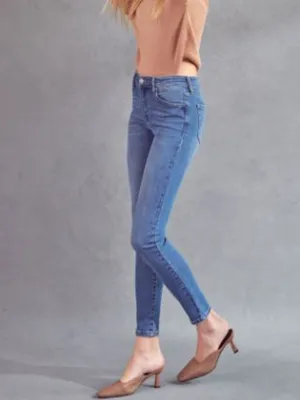 KanCan Caprice High Rise Skinny Jeans Medium Wash Women's Denim Size 24 thumbnail 2