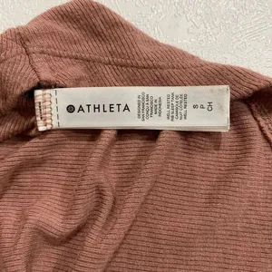 Athleta Sleeveless Tank Top Small Terracotta Brown Lightweight Lounge Activewear thumbnail 4