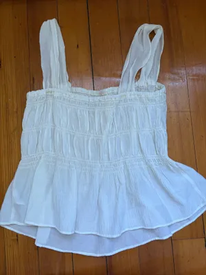 White H&M Tank Top thumbnail 2