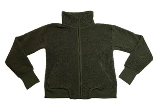 All In Motion High Neck Sherpa Full Zip Jacket Size XS Athleisure Casual Layers thumbnail 1