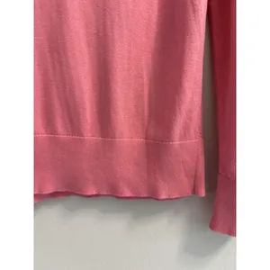 Banana Republic Silk Cashmere Sweater Womens Medium Pink Crew Neck Pullover M thumbnail 11