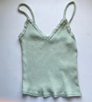 Urban Outfitters sage green tank top thumbnail 1