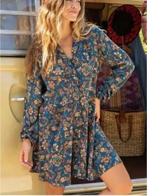 Natural Life Ansley Woven Mini Dress Size L (20” PTP) thumbnail 1
