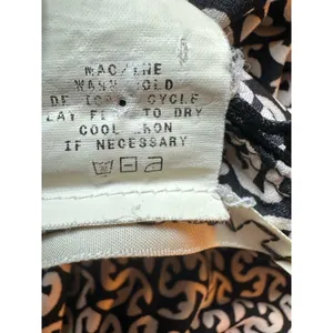 Vintage Max Studio Y2K Tank Slip Dress Slinky Sz.Medium~Made In USA~Black/Beige thumbnail 5