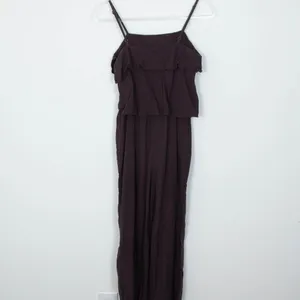 Anthropologie Mo:Vint Linen Blend Culotte Sleeveless‎ Jumpsuit Boho Womens Small thumbnail 6