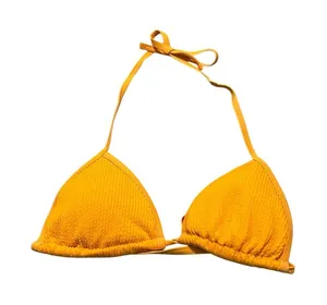 AERIE orange bikini top thumbnail 1