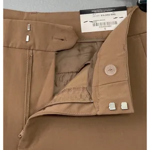 Worthington Bermuda Trouser Short Size 6 Camel Tan Dressy Career Preppy Twee Y2K thumbnail 4