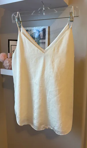 Express White Dress Top thumbnail 1