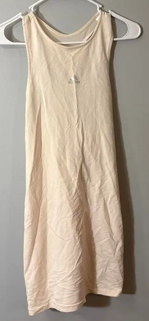 adidas cream golf‎ dress thumbnail 1
