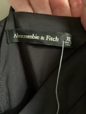 Abercrombie Black Satin Dress thumbnail 5