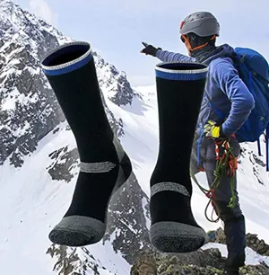 Merino Wool Cushioned Outdoor Hiking, Work, Trekking Socks Medium thumbnail 2