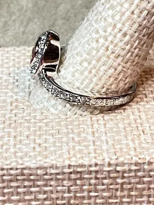 Vintage Y2K EDCO Silver Tone Simulated Peridot & White Crystal Swirl ByPass Ring thumbnail 2