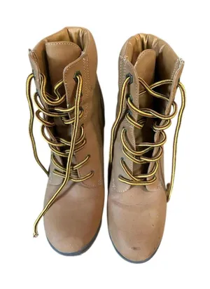 Dartford Women's Tan Lace-Up Ankle Boots Size 9M thumbnail 1