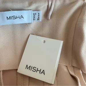 Misha x Revolve Irisa Dress in Nude Size 0 Flaws* BROKEN ZIPPER thumbnail 4