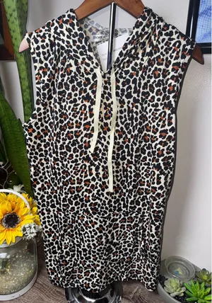 Emme Jordan Sleeveless Hooded Pajama Set thumbnail 1