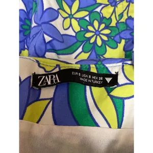 Zara Multicolor Floral Sleeveless Cami Camisole Mini Tank Bodycon Dress Size S thumbnail 3