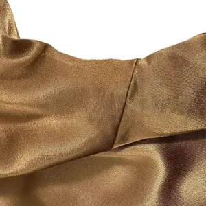 Vintage Justine Todd Long Sleeve Button Down Blouse Size 8 Gold thumbnail 6