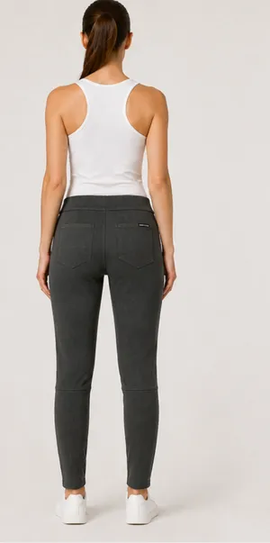 Sanctuary x Anthropologie faux suede Pants leggings thumbnail 2