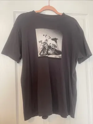 Abercrombie & Fitch Charcoal Graphic Boyfriend T-Shirt thumbnail 1