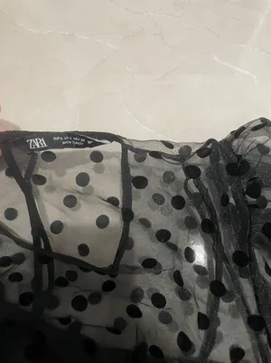 ZARA Organza Blouse thumbnail 6