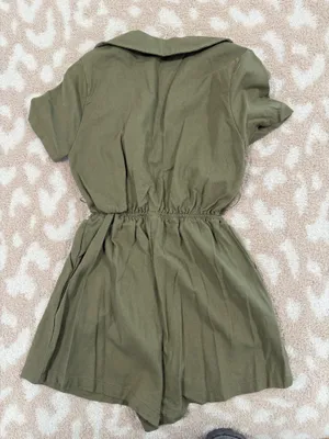 Princess Polly Romper Olive Green thumbnail 2