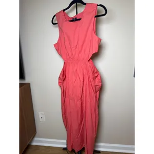 Rails Yvette Spiced Coral Midi Dress NWT Size Large thumbnail 3