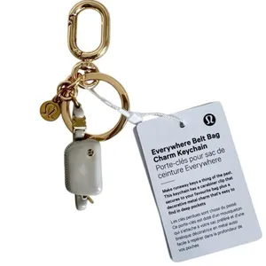 Lululemon Everywhere Belt Bag Key Charm Beech White / Gold thumbnail 3