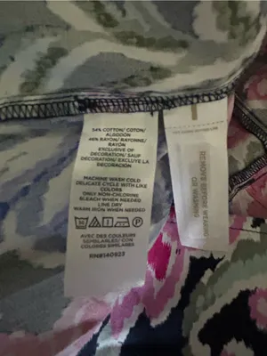 LOFT Floral Ruffle Maxi Dress in Pink, Blue & Green MD NWT thumbnail 11