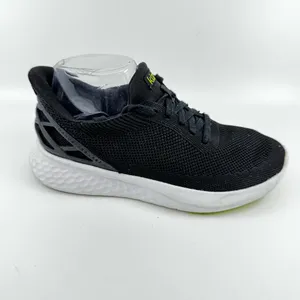 Kizik Athens hands-free sneakers in black with neon green mens 5.5 women’s 7 thumbnail 4