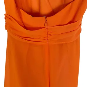 Revolve NBD Victoria Gown Halter Dress in Tangerine Orange Size XS thumbnail 6