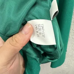pendleton womens blazer 8 green three button‎ virgin wool career preppy vtg USA thumbnail 5