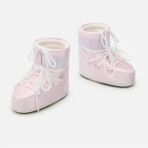Moon Boot Icon Low Rose Pearly Boots Rose Size 7 thumbnail 2
