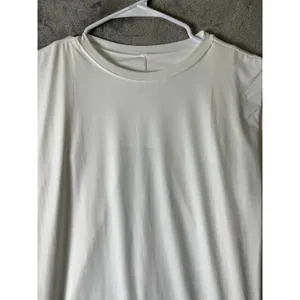 Halara White Long Sleeve Performance Crewneck Athletic Top Shirt Medium New thumbnail 2
