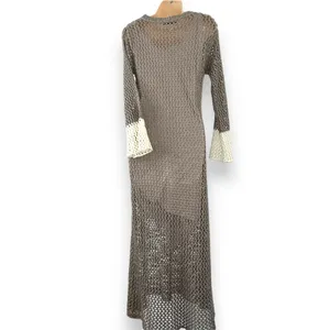 Zara Crochet Maxi Dress with Slip Size S thumbnail 5