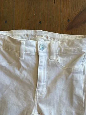 American Eagle Outfitters white skinny Jeans thumbnail 2