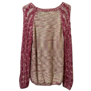Pretty‎ Good Women Size Large Knit Ribbed Sweater Acrylic Winter Casual Colorful thumbnail 2
