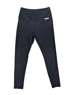 Forme Sculpt+ Leggings High Rise Pull On Obsidian Black Large Logo Fitness Gym thumbnail 5